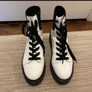 Kenneth Cole Waterproof Combat Boots NWT